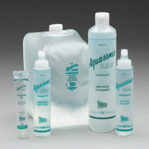 Aquasonic Clear Ultrasound Gel, 5 Liter Sonicpac - Each