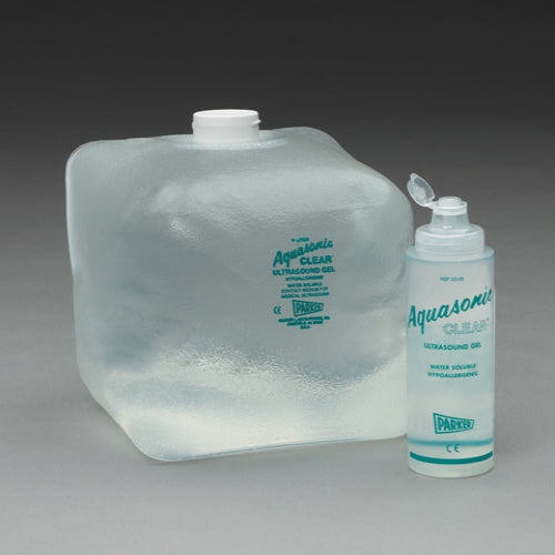 Aquasonic Clear Ultrasound Gel, 5 Liter Econopac - Case of 4