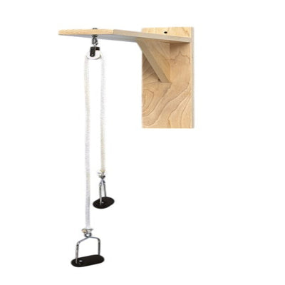 Wall-Mounted Wooden Pulley