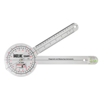 Baseline Absolute+Axis Goniometers - 360 Degree Head, 12" Arms