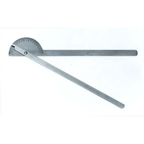 Stainless Steel Goniometer - 180° Measurement
