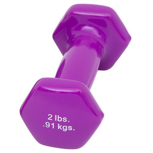 Color Vinyl Coated Dumbbell Weights