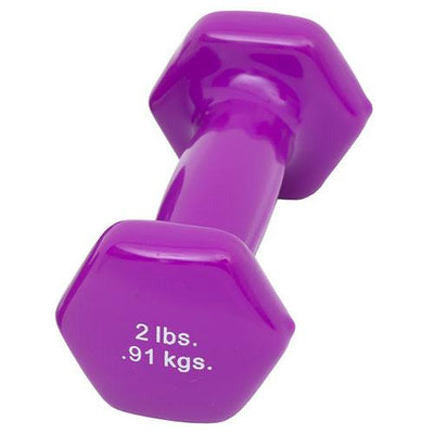 Color Vinyl Coated Dumbbell Weights