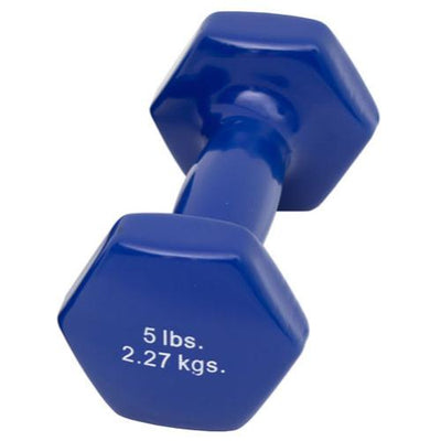 Color Vinyl Coated Dumbbell Weights