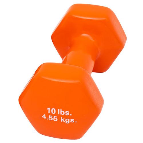 Color Vinyl Coated Dumbbell Weights