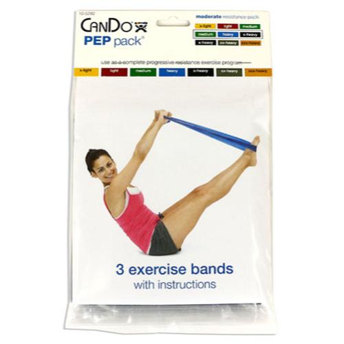 CanDo Exercise Band PEP Packs