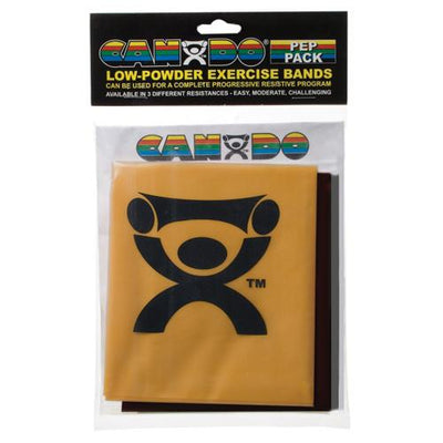 CanDo Exercise Band PEP Packs
