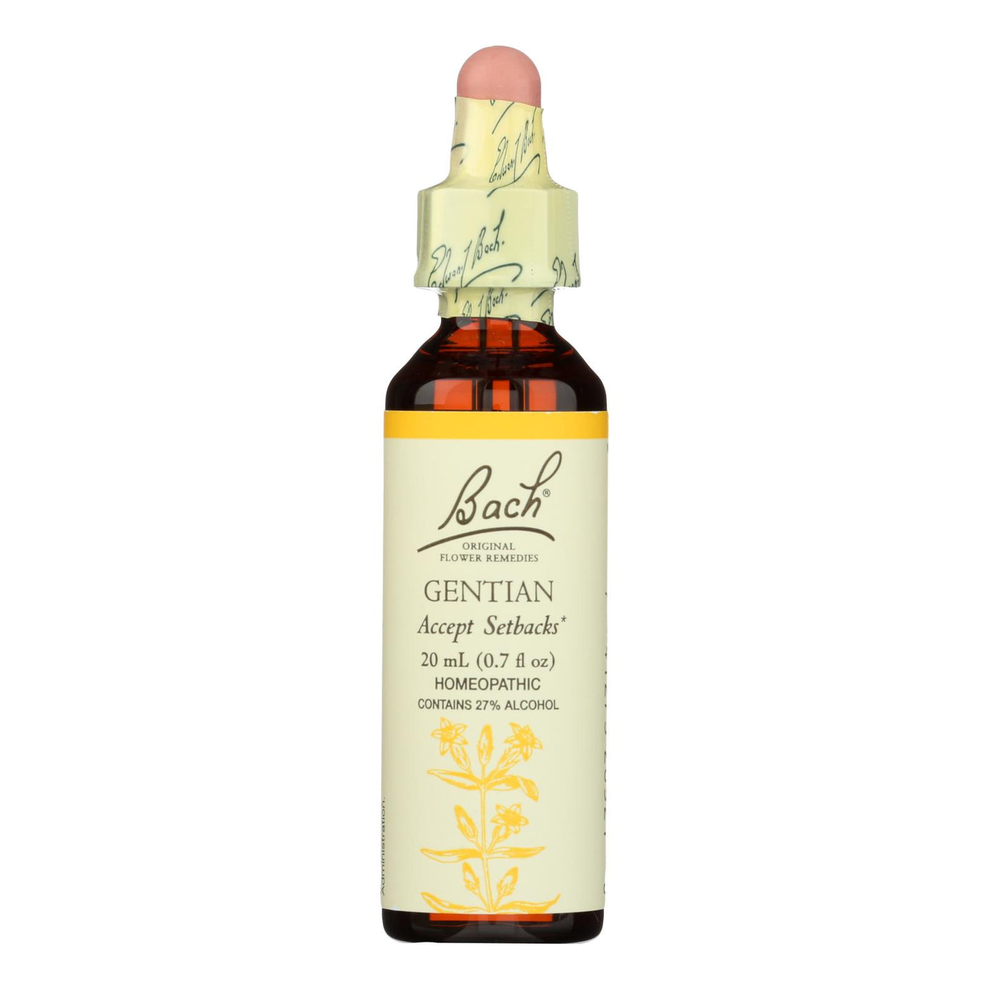 Bach Flower Remedies Essence Gentian - 0.7 Fl Oz