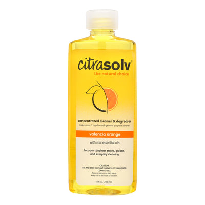 Citrasolv Natural Cleaner And Degreaser Valencia Orange - 8 Fl Oz