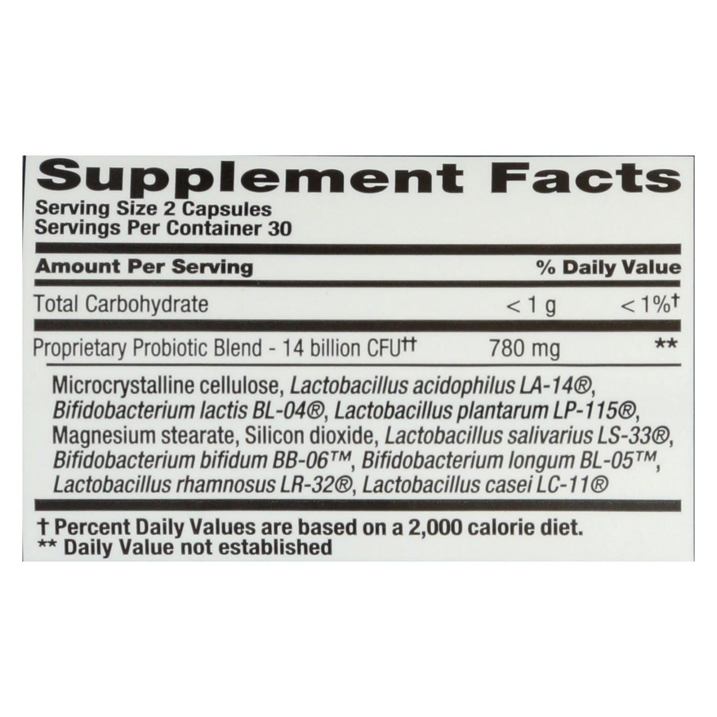 Nutrition Now Pb 8 Pro-biotic Acidophilus For Life - 60 Capsules