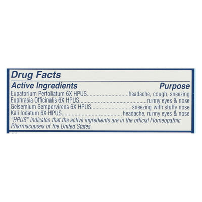 Hylands Homeopathic Baby Tiny Cold Tablets - 125 Tablets