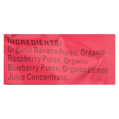 Peter Rabbit Organics Fruit Snacks - Raspberry Banana And Blueberry - Case Of 10 - 4 Oz.