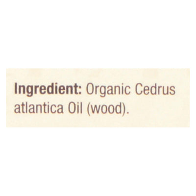 Nature's Answer - Organic Essential Oil - Bergamot - 0.5 Oz.