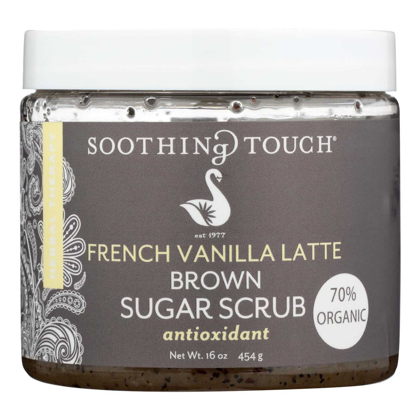 Soothing Touch Brown Sugar Scrub - French Vanilla Latte - 16 Oz