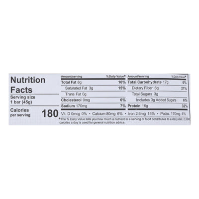 Nugo Nutrition Bar - Slim - Crunchy Peanut Butter - 1.59 Oz Bars - Case Of 12