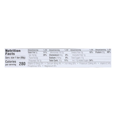 Clif Bar Builder Bar - Chocolate - Case Of 12 - 2.4 Oz