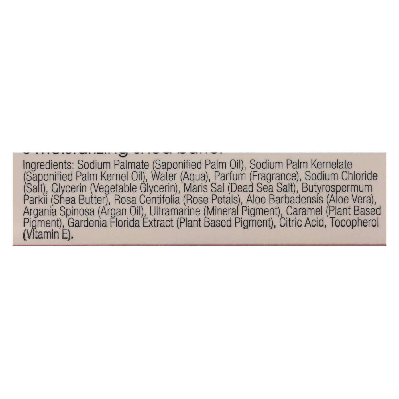 One With Nature Dead Sea Mineral Rose Petal Soap - 7 Oz