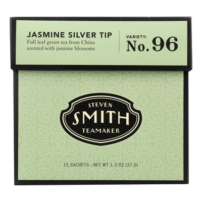 Smith Teamaker Green Tea - Jasmine Silver Top - 15 Bags
