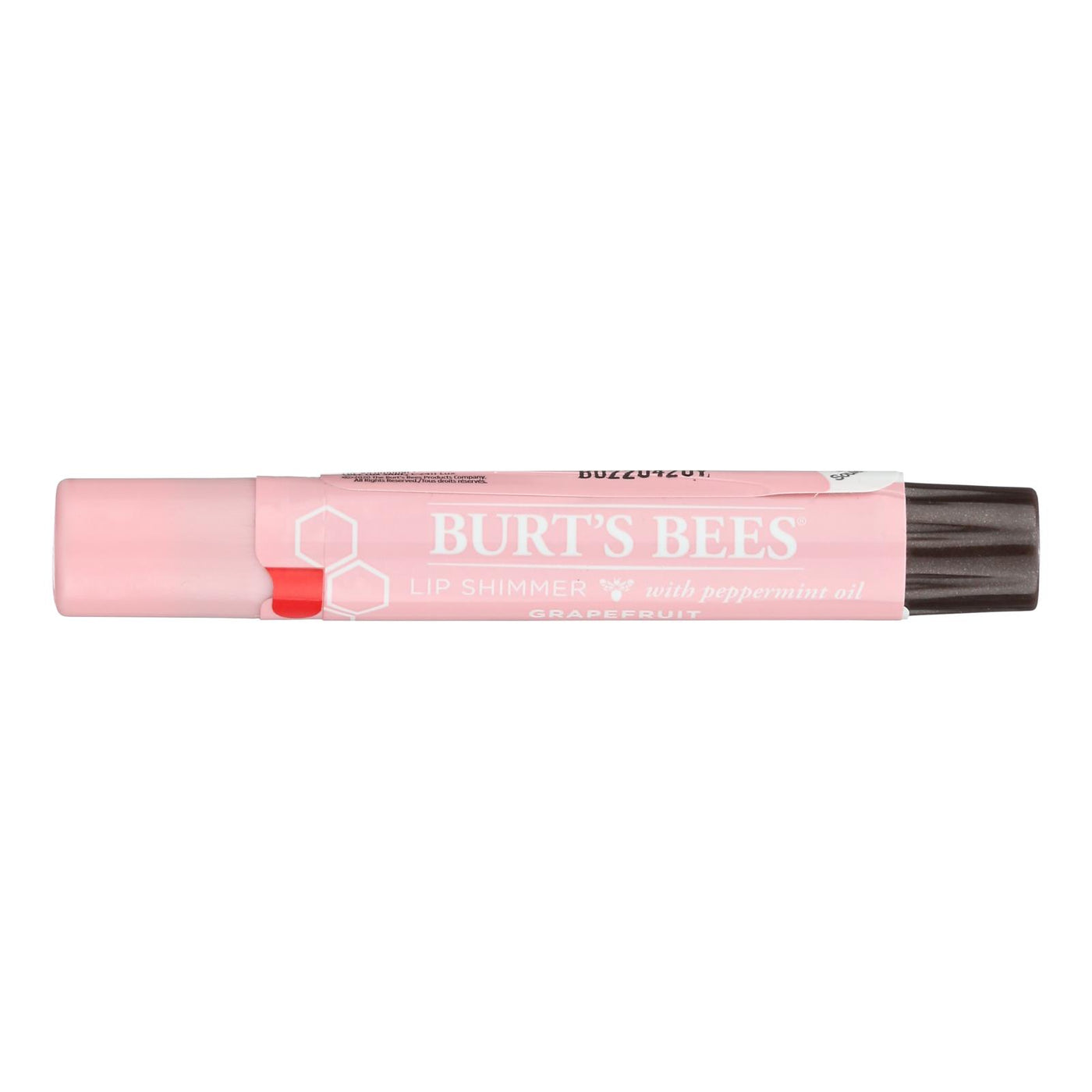 Burts Bees - Lip Shimmer - Grapefruit - Case Of 4 - 0.09 Oz