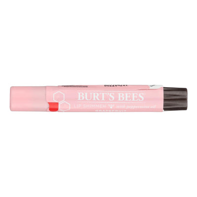 Burts Bees - Lip Shimmer - Grapefruit - Case Of 4 - 0.09 Oz