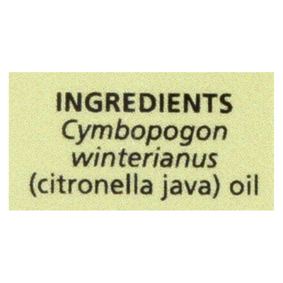 Aura Cacia - Pure Essential Oil Citronella Java - 0.5 Fl Oz