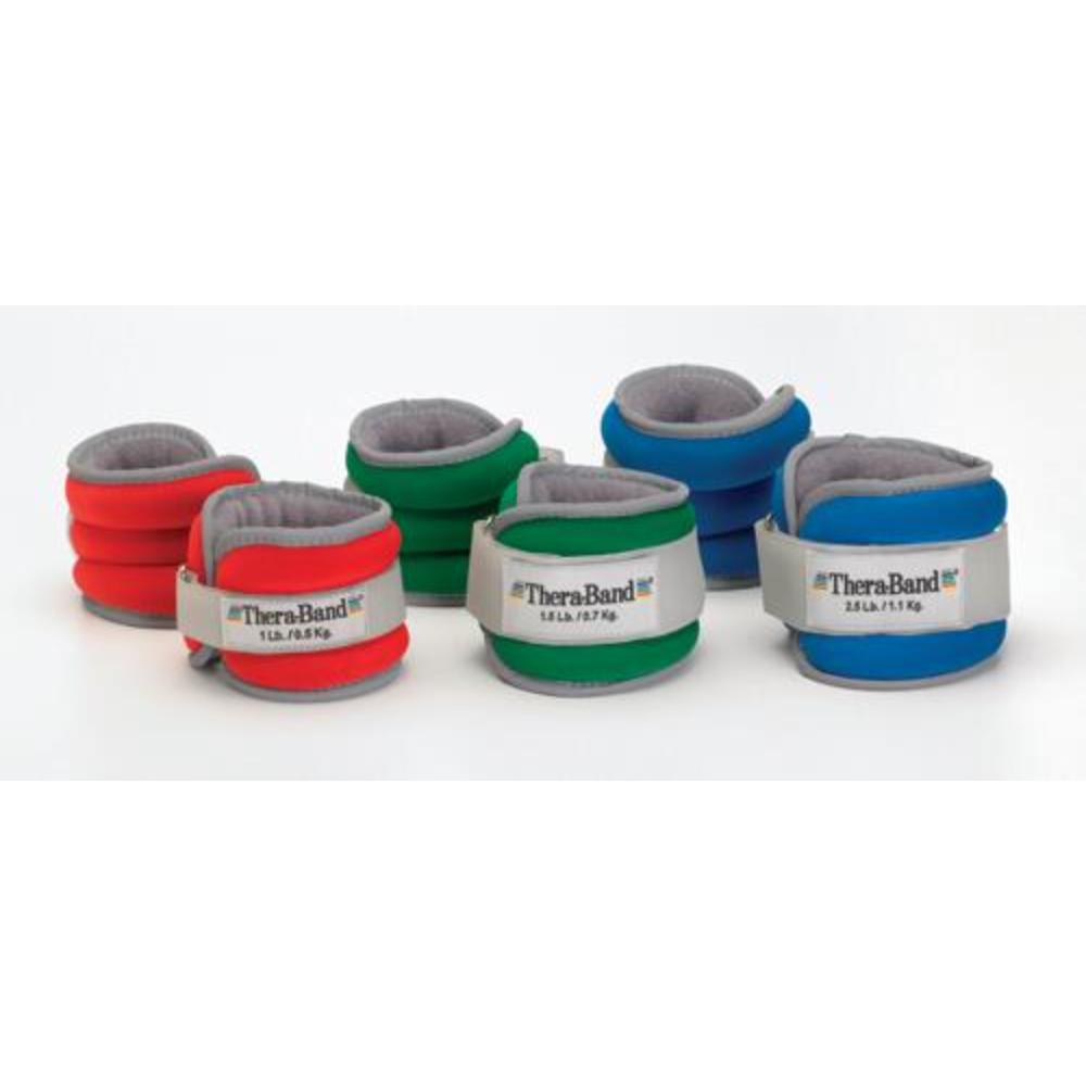 Comfort Fit Ankle & Wrist Weights - Red 2 lb Set