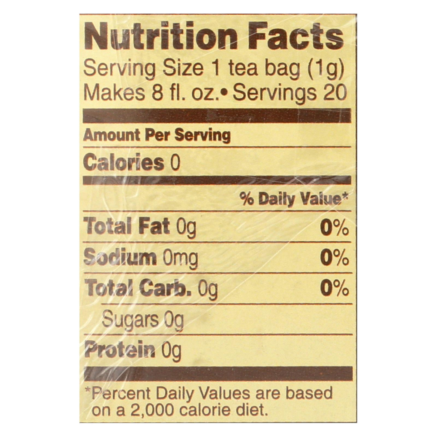 Celestial Seasonings Herbal Tea - Caffeine Free - Chamomile - 20 Bags