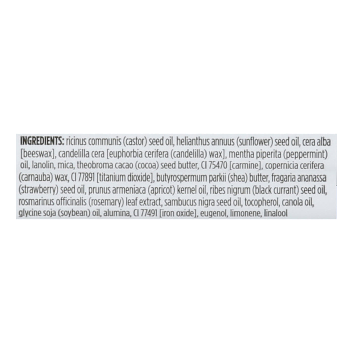 Burts Bees - Lip Shimmer - Rhubarb - Case Of 4 - 0.09 Oz