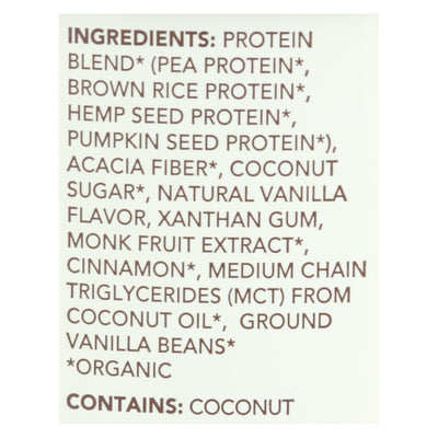 Aloha Inc - Plant-based Protein Powder - Vanilla - 1 Lb.
