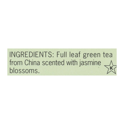 Smith Teamaker Green Tea - Jasmine Silver Top - 15 Bags