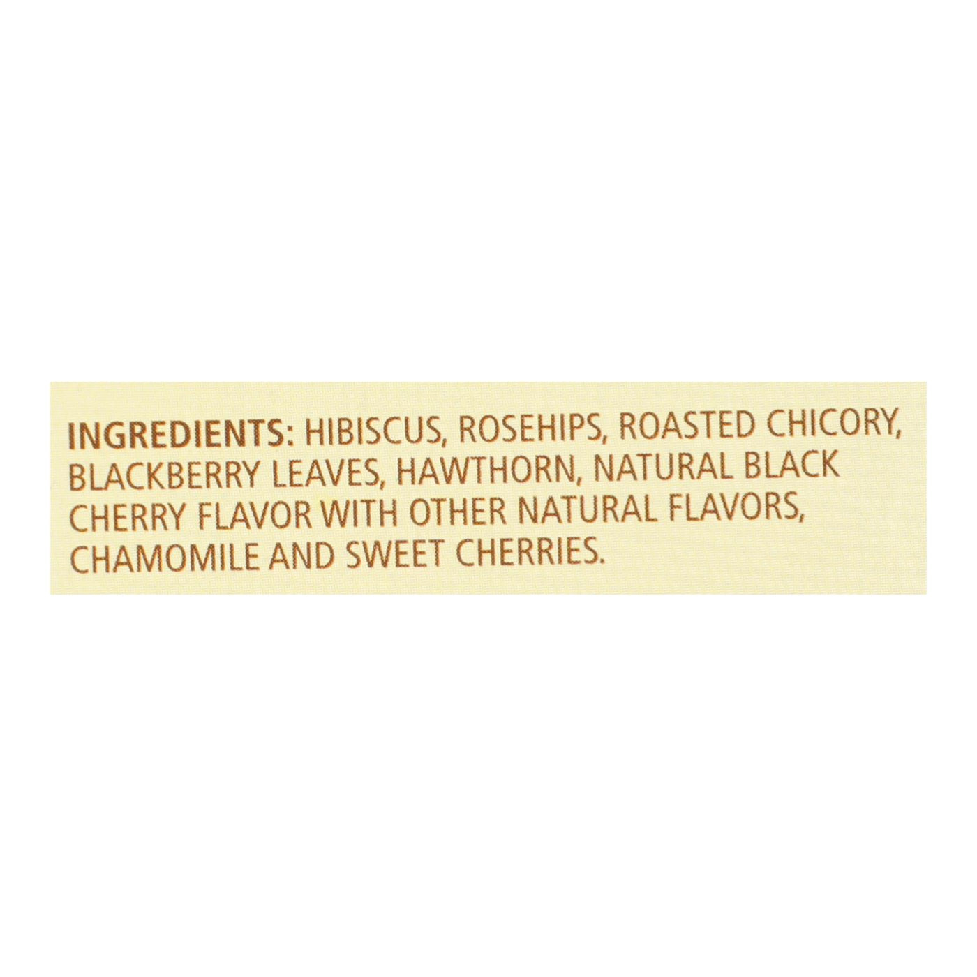 Celestial Seasonings Herbal Tea - Black Cherry Berry - Caffeine Free - 20 Bags