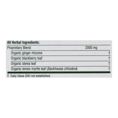 Traditional Medicinals Organic Ginger Aid Herbal Tea - Caffeine Free -16 Bags