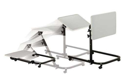 Pivot & Tilt Overbed Table - Multi-Position Bedside Table