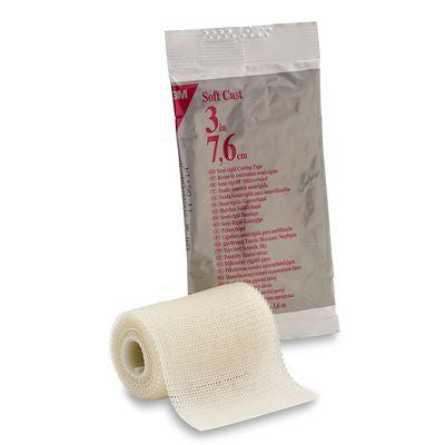 3M Scotchcast Soft Cast Tape - White, Box of 10