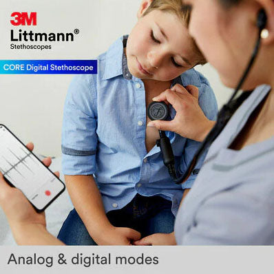 3M Littmann CORE Digital Stethoscope - Black