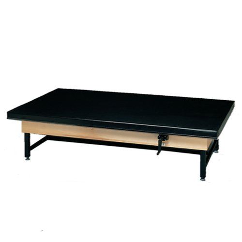 Economy Hi-Lo Manual Crank Mat Table – 3' x 7' x 2'' Top