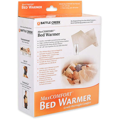 MaxCOMFORT Bed Warmer - Gentle Overnight Warmth (18" x 36")