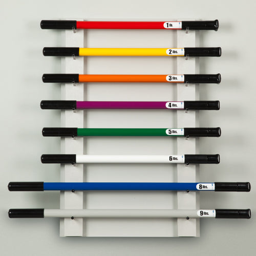 Wall-Mounted Weight Bar Rack