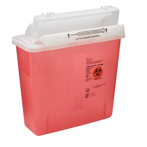Sharps In-Room Container – 5 Quart Each