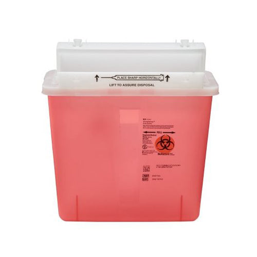 Sharps In-Room Container – 5 Quart Each