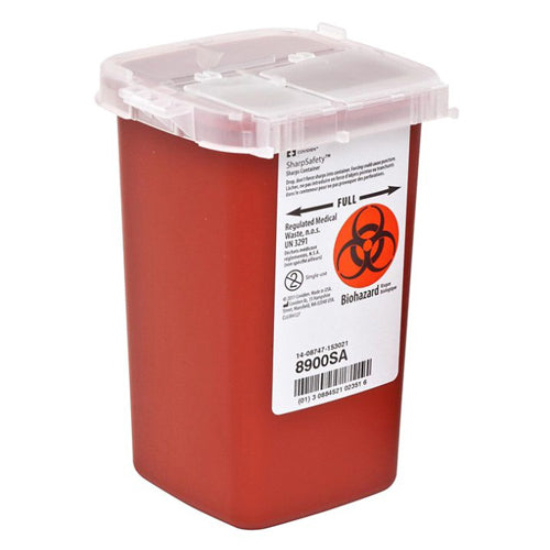 Sharps 1 Quart Phlebotomy Container