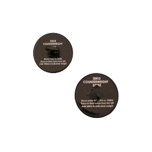 Counterweight for 5087 Scale – Includes 1-Lb & 1-Kg Weights (Set of 2)