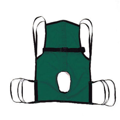 One-Piece Sling with Commode Opening & Positioning Strap