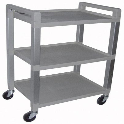 Utility Poly Cart with 3 Shelves