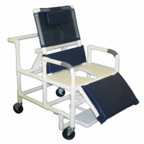 Bariatric PVC Reclining Shower Chair with ELR