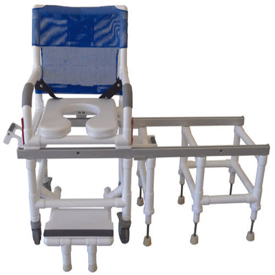 Deluxe Dual Commode & Shower Transfer Chair – PVC