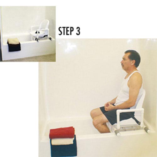 All-Purpose PVC Tub Bather System with Swivel Seat