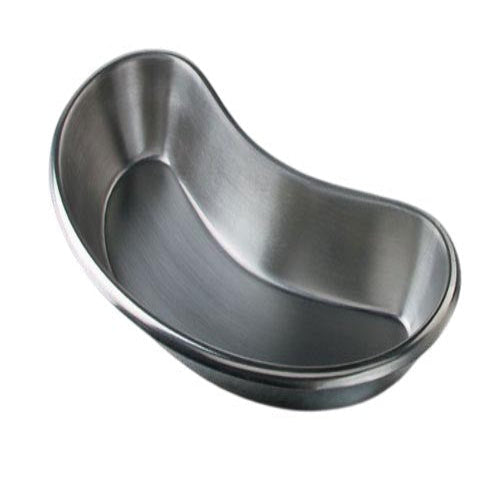 10-Inch Stainless Steel Kidney-Shaped Emesis Basin