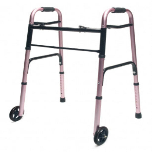 Adult Folding Walker with 5 Wheels – Case of 2