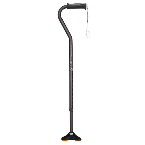 Ultra-Stable Black Cane with MiniQuad Tip